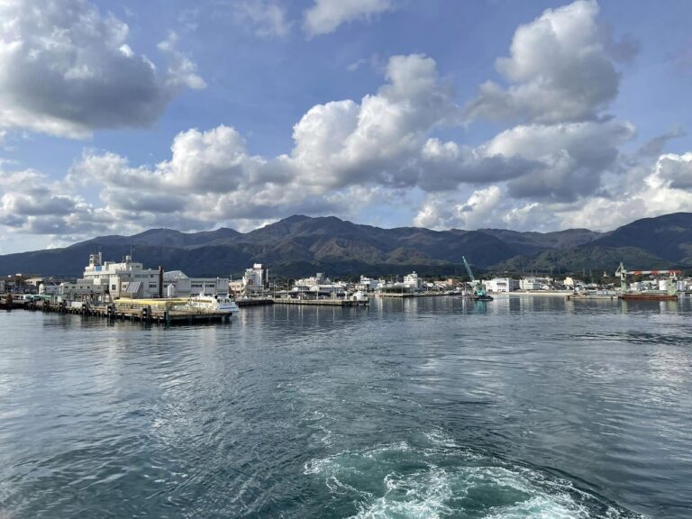 【佐渡汽船から見る景色】by営業部長