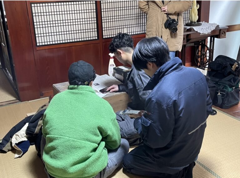 【宮大工専門学生ワークショップ】by営業部長
