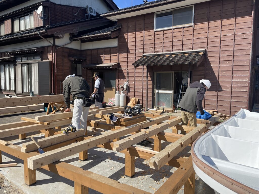 【椿バケーションレンタル 工事風景】by営業部長
