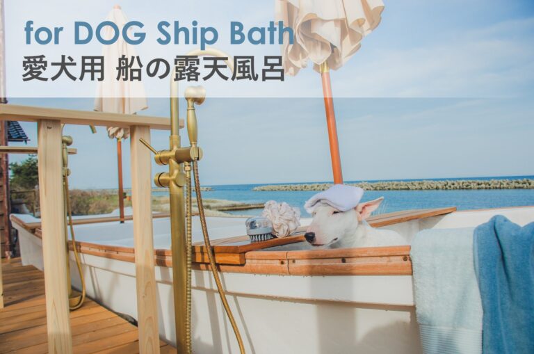 【廃船を使った露天風呂🛀】by営業部長