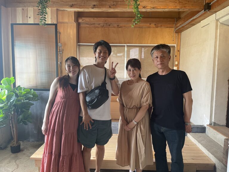 【素敵なご家族が泊まりに来てくれました😊】by営業部長